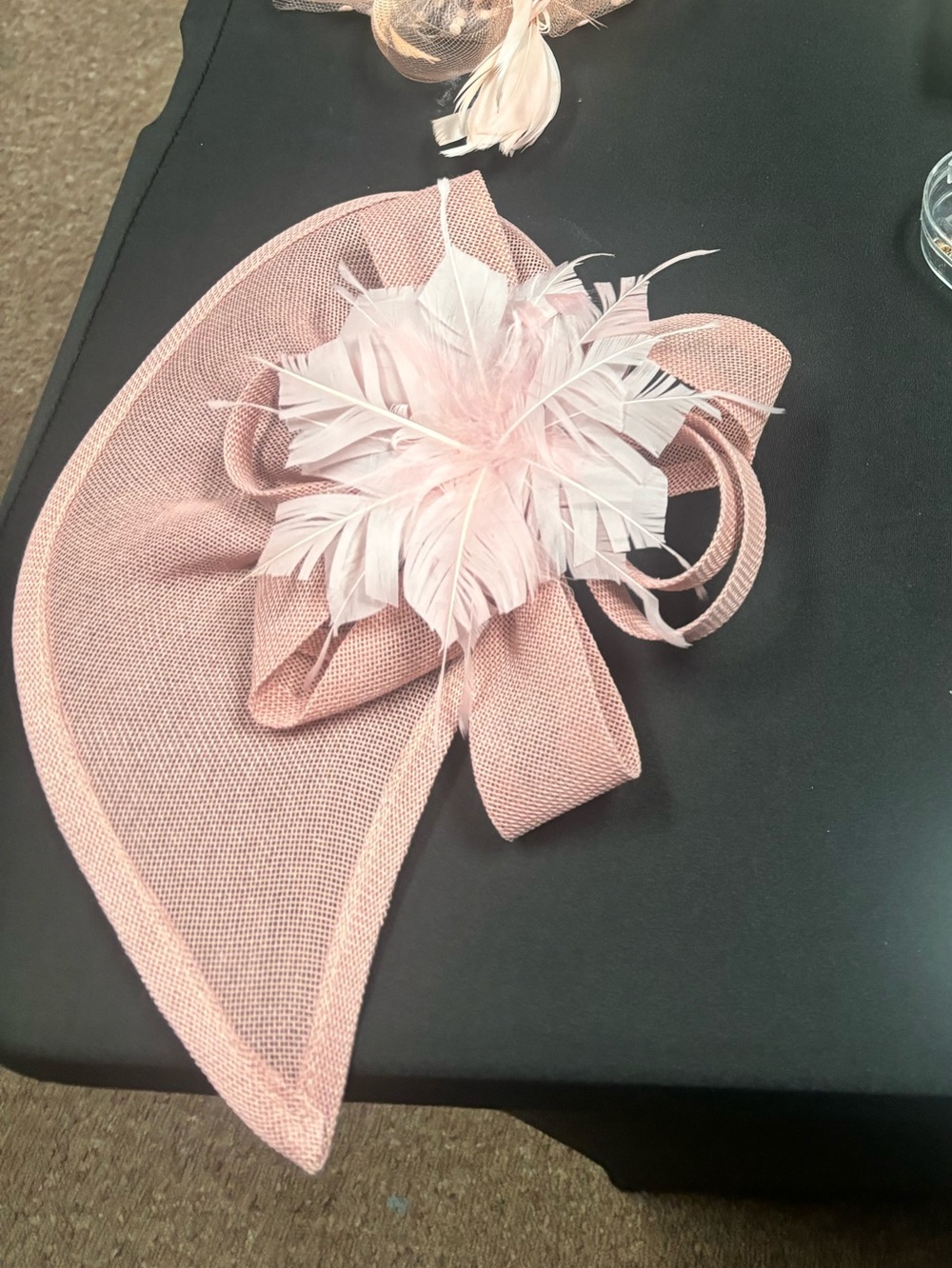 Pink Head  Fascinator